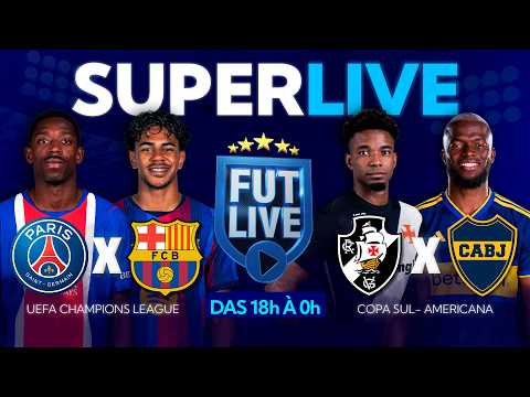 JOGOS COMPLETOS | VASCO 1 X 3 BOCA JUNIORS E PSG 4 X 2 BARCELONA