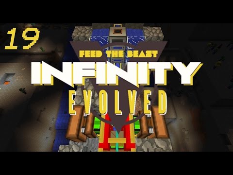 Minecraft: FTB Infinity Evolved - Ep.19 - Fire Up The Quarry!