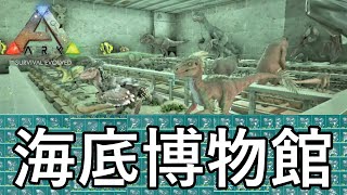 バルゲロで海底博物館を発見！過去最多の恐竜を強奪してきました！【ARK 公式PVP ソロ】#42