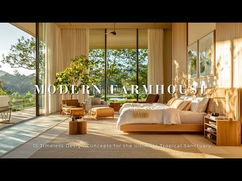 Organic Modern Farmhouse 15 Timeless Design Concepts for the Ultimate Tropical Sanctuary