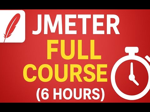 🚀 JMeter Full Course Masterclass 💥 | Step by Step for Beginners | Artiom Goncear [6 hours]