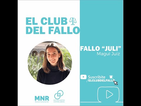 Fallo "Juli" por Magui Juiz//Estudiantes Consejerxs