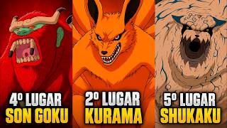 AS 10 BIJUUS MAIS PODEROSAS DE NARUTO