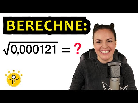 Wurzeln aus Kommazahlen ziehen – Wurzelziehen