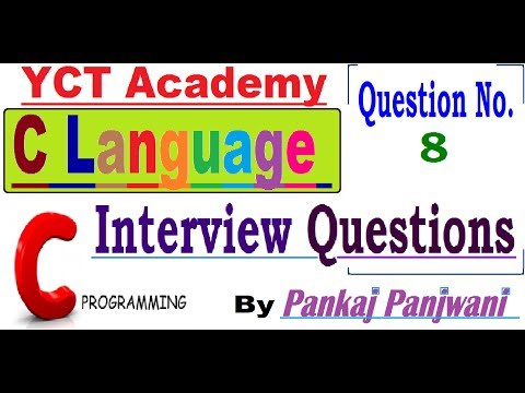 C Programming Interview Questions in Hindi Predict The Output 8