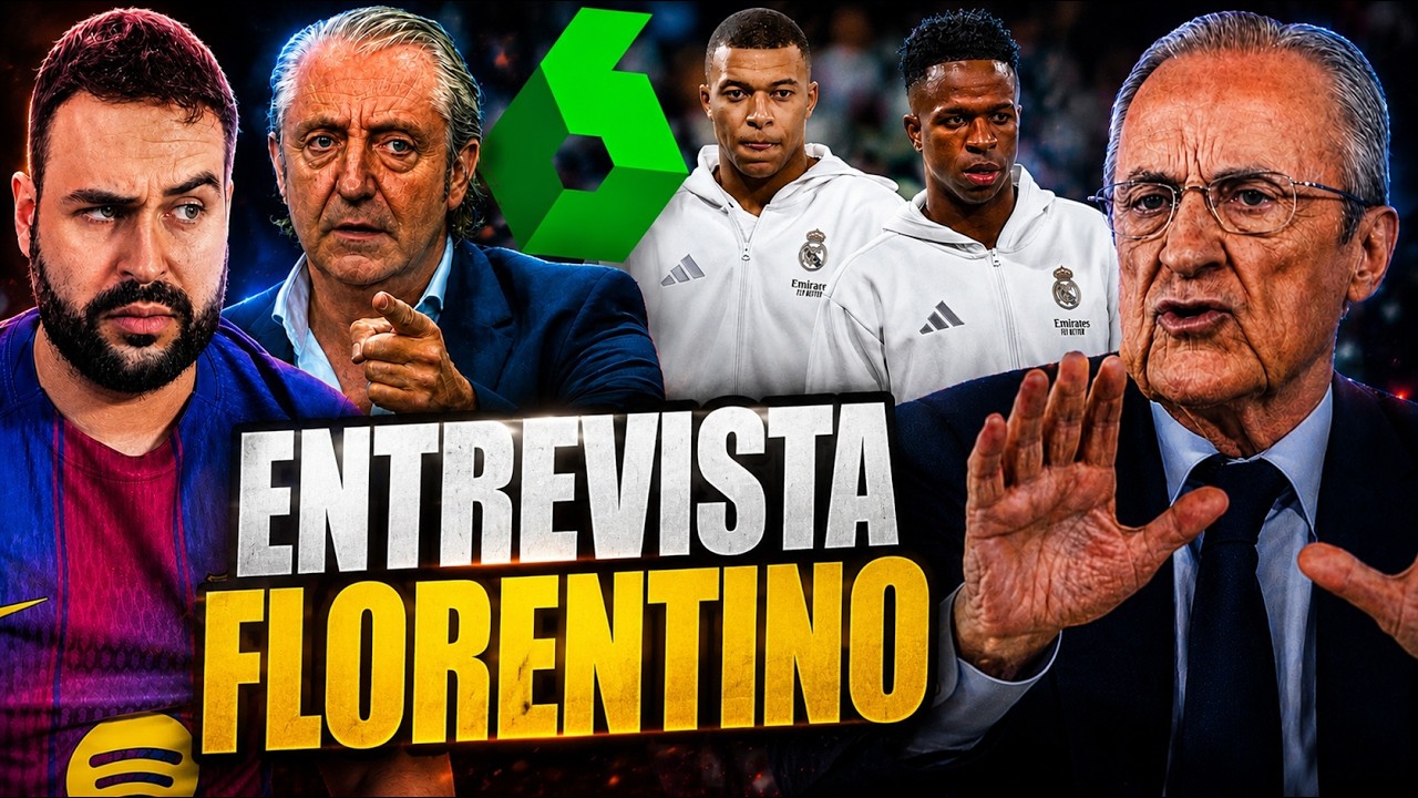 🚨ENTREVISTA FLORENTINO-PEDREROL: "MBAPPÉ es NUESTRO MEJOR JUGADOR" ¡SURREALISMO y EXCUSAS!
