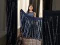 Dark Blue Lahenga Choli From MEESHO Meesho Lahenga Haul Part 2 Meeshohaul Lahngacholi