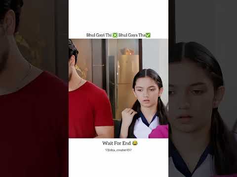 I had forgotten❎I had forgotten✅#trending #humtum #judwaa #funny #zara #sara #ainaasif #attitude ...