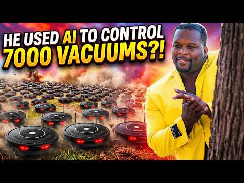Man Takes Control of 7000 Vacuums Using AI Vibe Coding?!