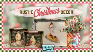RUSTIC CHRISTMAS DECOR / RUSTIC WEDNESDAY BUT ON SATURDAY COLLABORATION