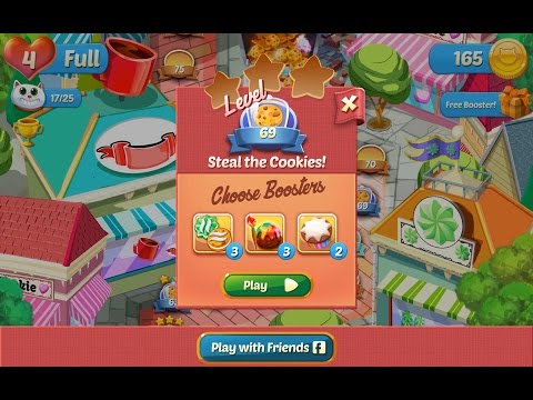 Cookie Cats Level 69 HD 1080p
