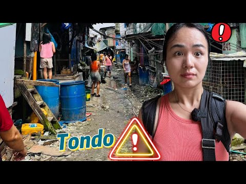 Inside Most Dangerous Slums Happyland, Tondo🇵🇭(Locals Warned Me Not to Go )