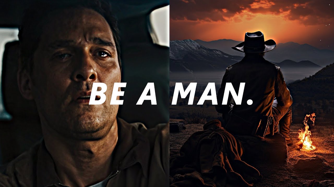 BE A MAN.