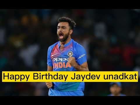 HAPPY BIRTHDAY JAYDEV UNADKAT#cricket