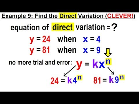 Algebra Ch 33 Variation 1 of 13 What is Variation