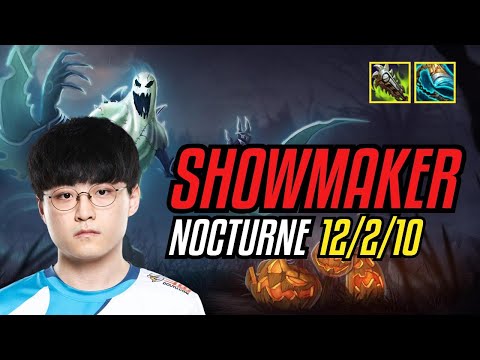 SHOWMAKER - NOCTURNE vs BLANK - UDYR Jungle - KR Challenger - Patch 11.7