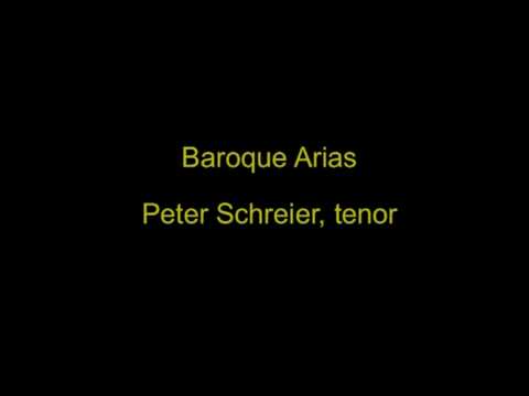 Peter Schreier sings Baroque Arias