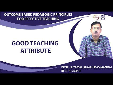 Good teaching attribute