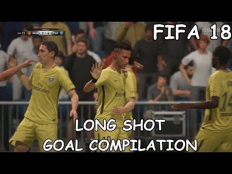 FIFA 18 LONG SHOT COMPILATION - EASIEST WAY TO SCORE AND WIN!