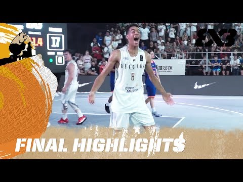 Netherlands vs. Belgium - Final - Highlights - FIBA 3x3 U18 World Cup 2017