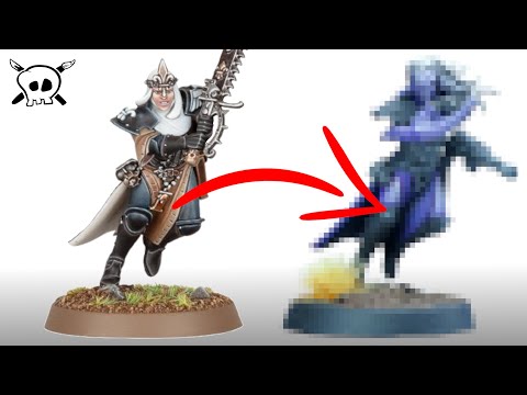 Kitbashing SLAANESH Corrupted Sisters of Battle