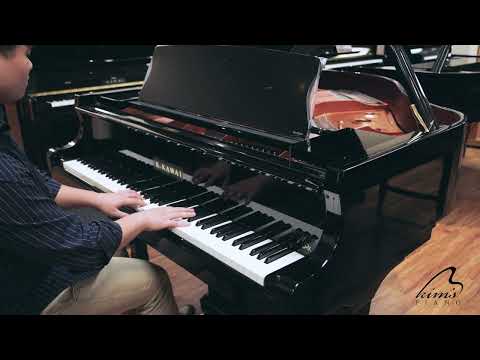 Kawai GX-2 BLAK Classic Salon Grand Piano Demo Liebestraum - Liszt at Kim's Piano