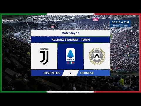 Serie A 2019-20, g16, Juventus - Udinese