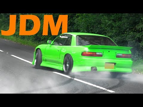 🔰 JDM Cars Leaving a Car show - June 2017