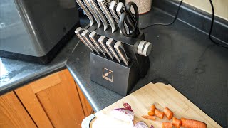 imarku Knife set with built in sharpener - Complete set