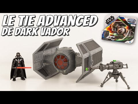 Tie Advanced Le Chausseur de Dark Vador Star Wars Mission Fleet