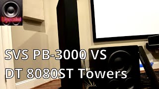 Subwoofer Comparison BP-8080ST Super Towers VS SVS PB-3000 Subs (Measured)