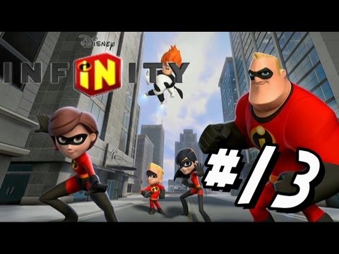 Disney Infinity Wii U - Walkthrough Part 13 The Incredibles Hoverboard Action!