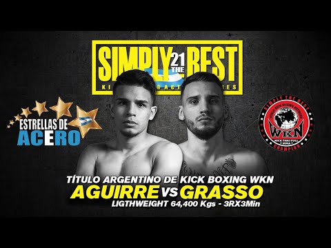 Estrellas de Acero - Aguirre (ARG) Vs Grasso (ARG) - Simply the Best 21