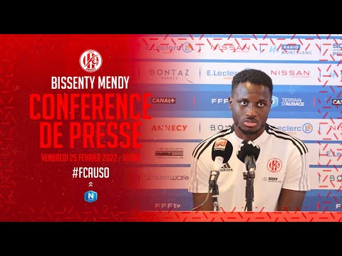 J23 - Bissenty Mendy (conférence de presse avant match)