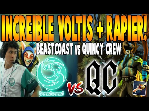 BEASTCOAST vs QUINCY CREW [BO2] - Increíble Voltis + Rapier" - BTS Pro Series Season 2 DOTA 2