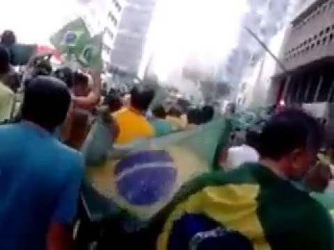 MANIFESTAÇÃO EM APOIO A LAVA JATO EM CURITIBA DIA 20/03/2016
