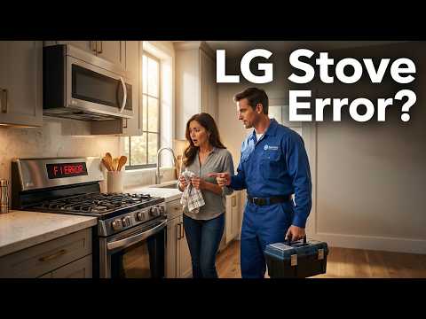 LG Stove Error Codes Explained | F1, F3 & F9 Quick Fixes Before You Call a Technician