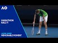 Jannik Sinner Wins HUGE 39-Shot Rally in Men's Singles Final | Australian Open 2024