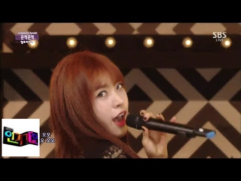 [Hello Venus (HELLOVENUS)] Sticky Sticky @ Inkigayo 141109