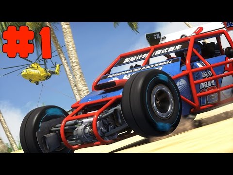 TrackMania Turbo - Walkthrough - Part 1 - Canyon Grand Drift White Series (PC HD) [1080p60FPS]