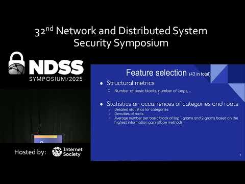 NDSS 2025 - Workshop on Binary Analysis Research (BAR) 2025, Session II