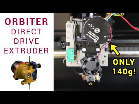 Orbiter - Super light weight direct drive extruder on Seckit SK-GO