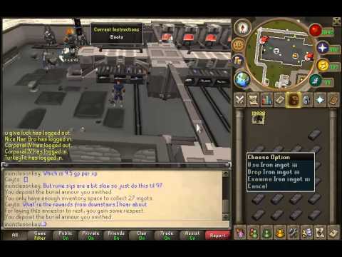 RS Smithing Guide 2013 - Cheapest Efficient Method [P2P]