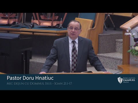 09.05.21 AM | D. Hnatiuc "Mic dejun cu Domnul Isus" - Ioan 21:1-17