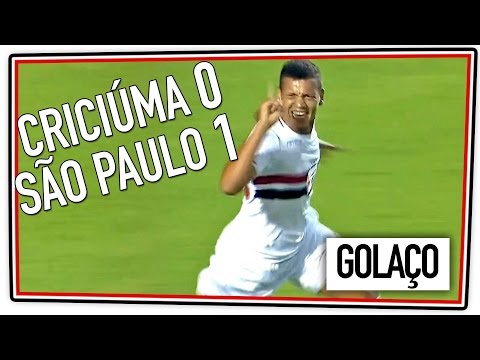 Criciúma 0x1 São Paulo | Copa SP Júnior 2015 | 18/01/2015 - GOLAÇO