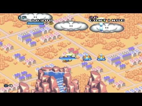 Pop'N Twinbee Playthrough (No Commentary) Part 1