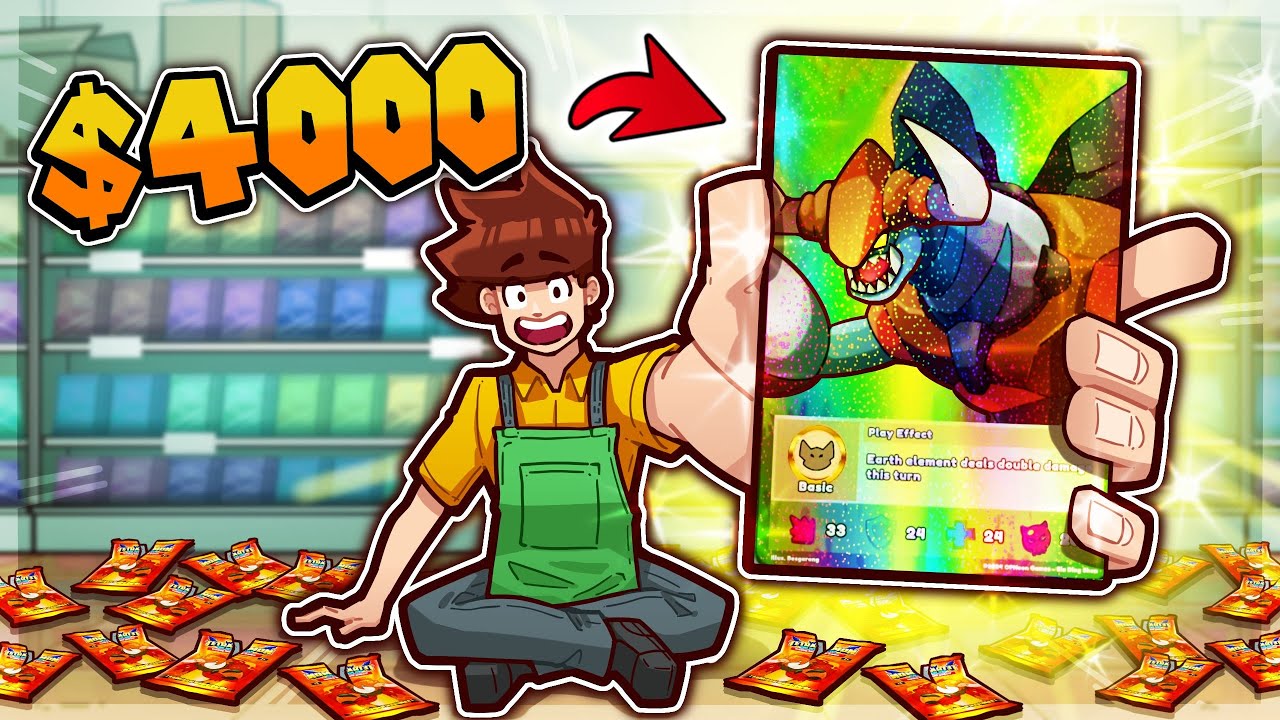 I made getting rare cards easy in TCG Card Shop Simulator