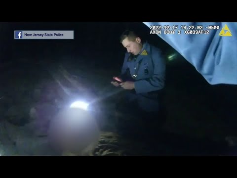 NJ Sussex County State Police Rescue Man In Stokes State Forest