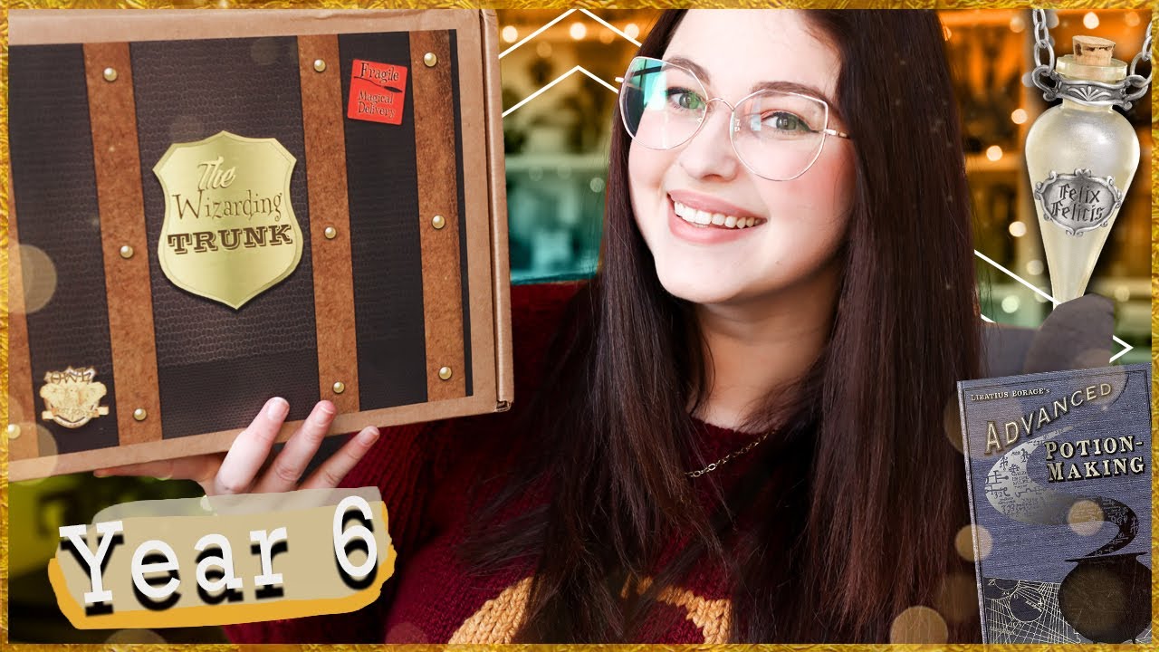 The Wizarding Trunk Year 6 Unboxing | Book Roast