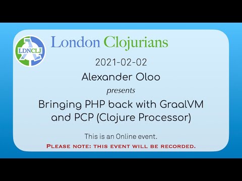 Bringing PHP back with GraalVM and PCP - Alexander Oloo